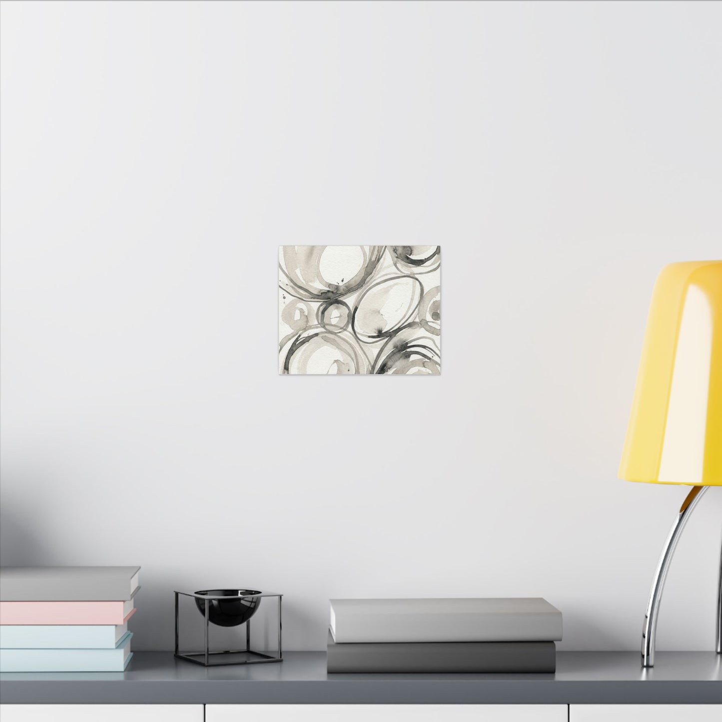 Handcrafted Feel Japandi Watercolor Canvas Art