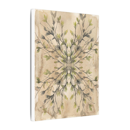 Shibui Shadow Play Canvas Art - Japandi Watercolor