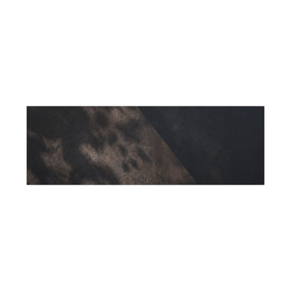 Shadow Play Winter Canvas Art | Dark Japandi Moody Design