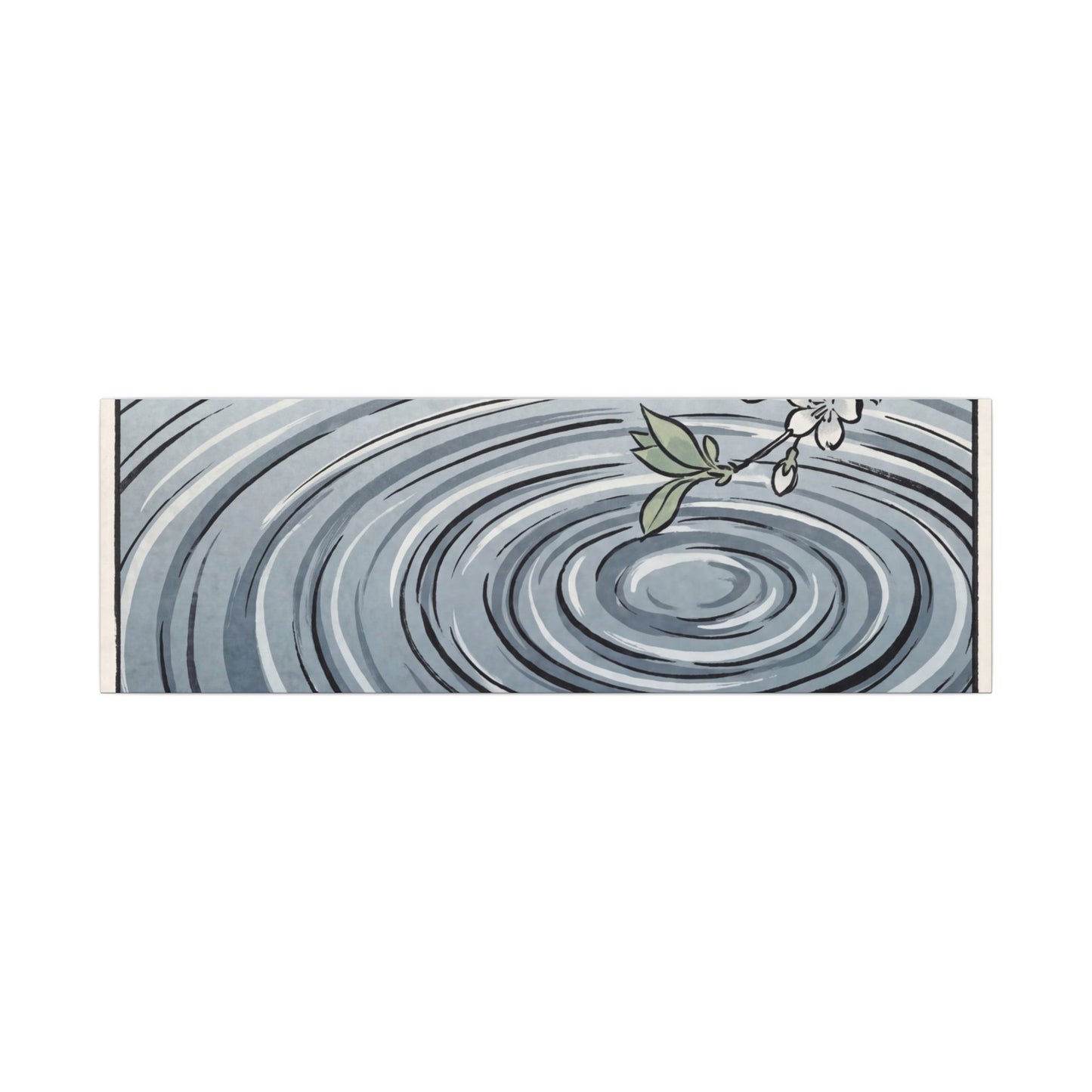 Calm Water Ripple Canvas Art - Ukiyo E Inspired Zen