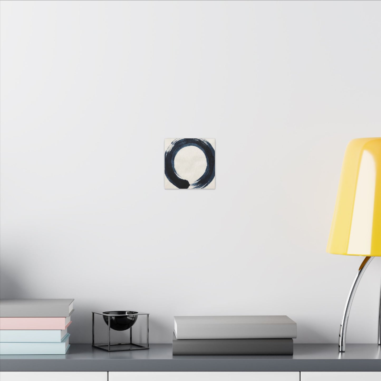 Balanced Meditation Zen Enso Canvas Art