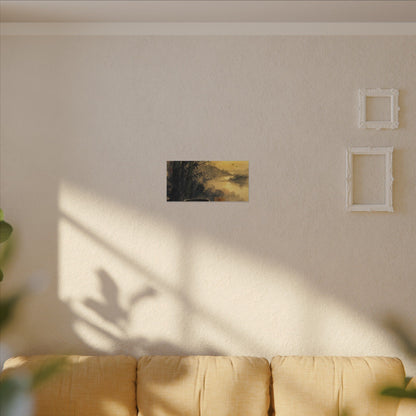 Tea Ceremony Sumi E Canvas Art | Contemplative Zen Art