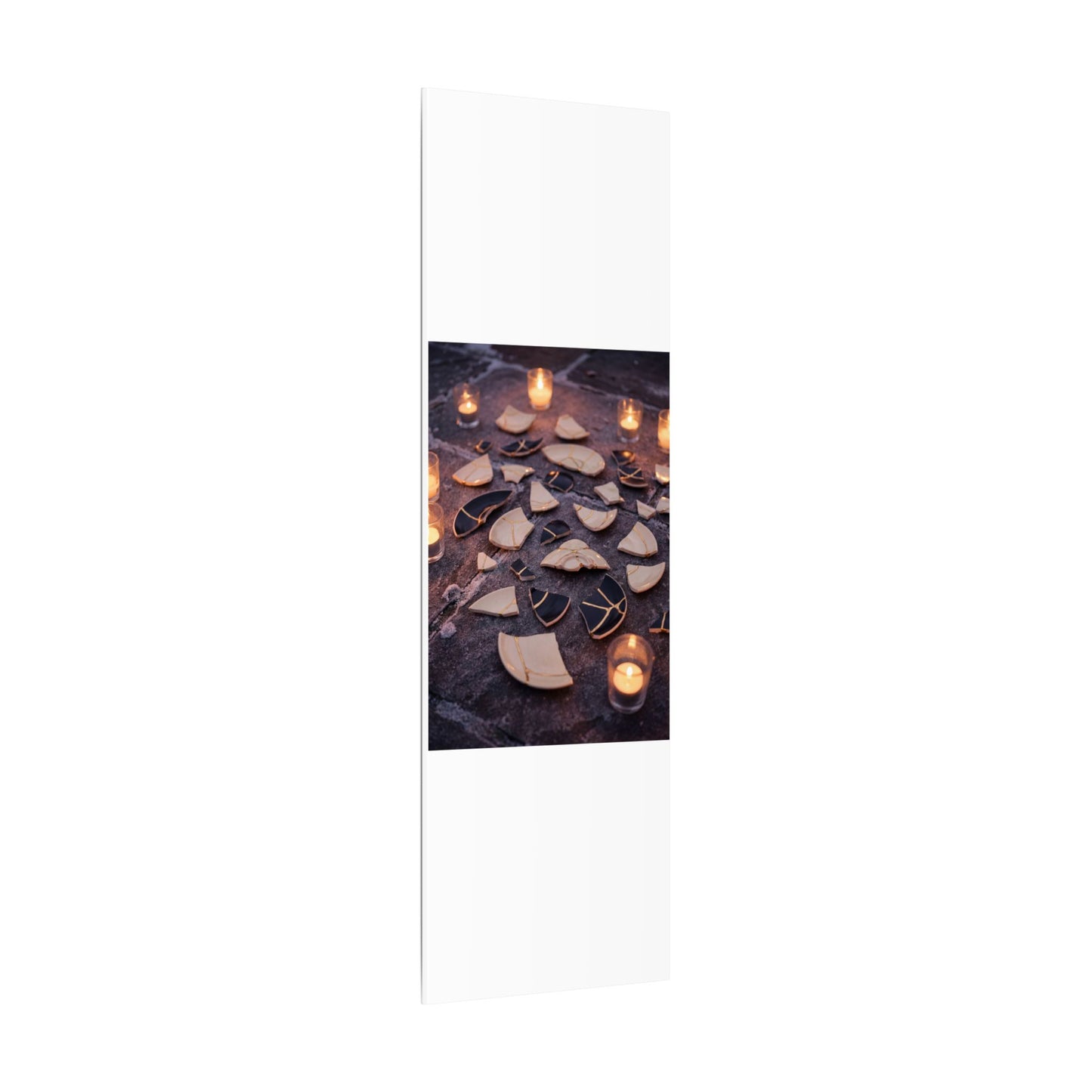 Winter Broken Pottery Broken Beauty Canvas Art | Beautiful Decor