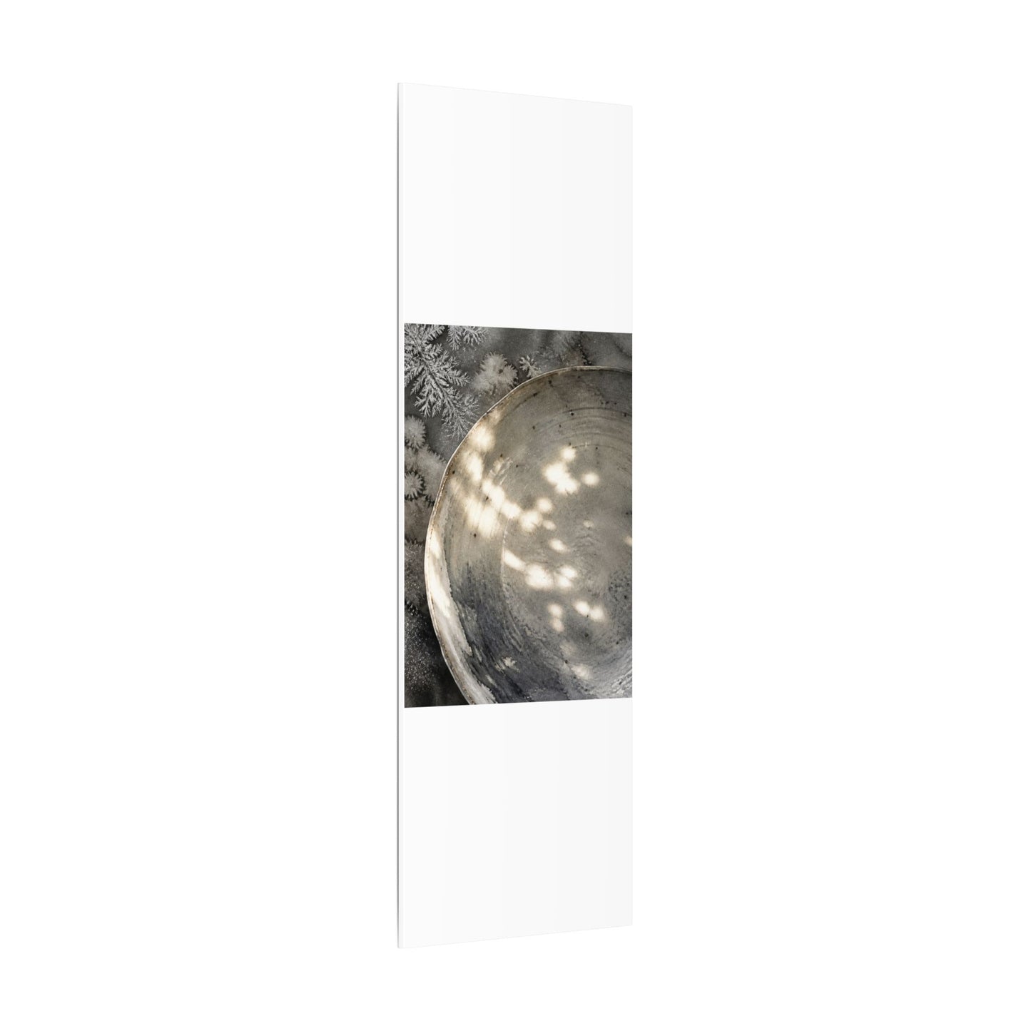 Ceramic Bowl Watercolor Canvas Art | Warm Japandi Art