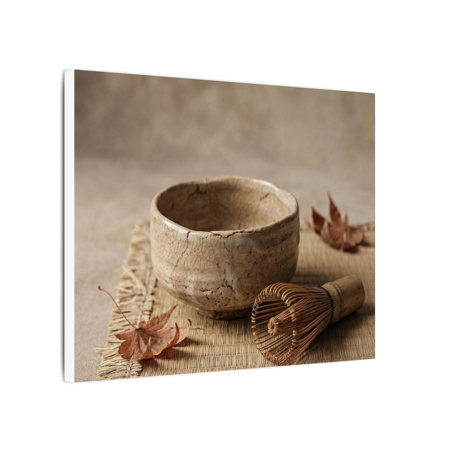 Ma Tea Ceremony Canvas Art - Japandi Texture