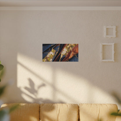 Spring Ceramic Bowl Watercolor Canvas Art | Warm Decor