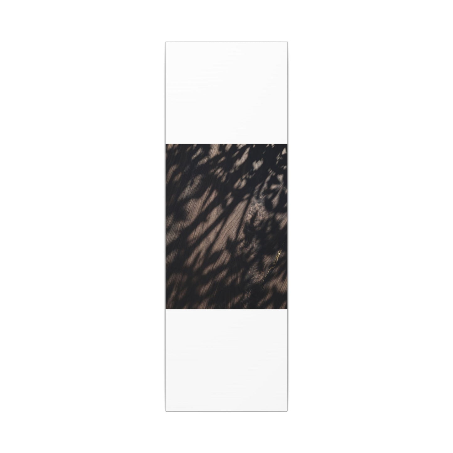 Shadow Play Summer Canvas Art | Dark Japandi Moody Design