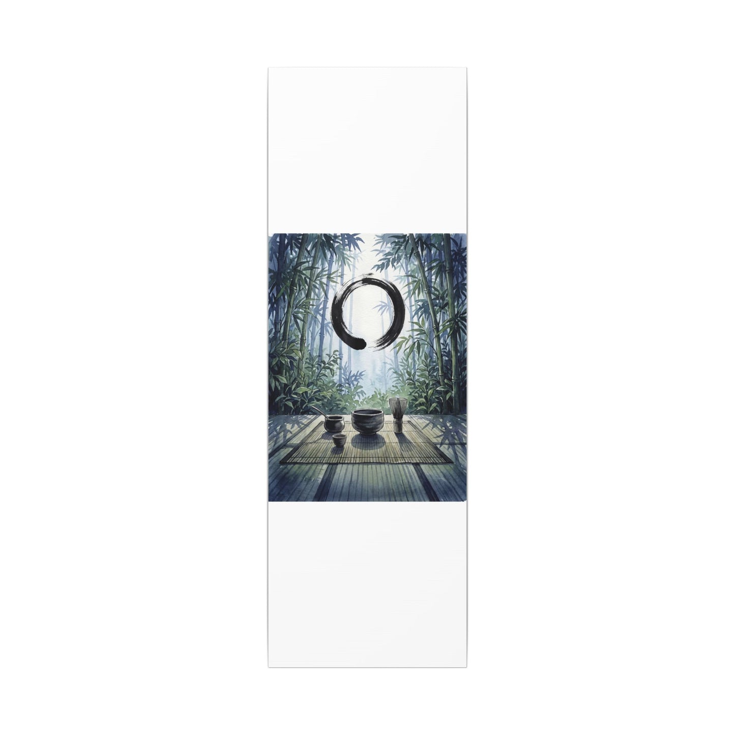 Seijaku Tea Ceremony Canvas Art - Zen Enso
