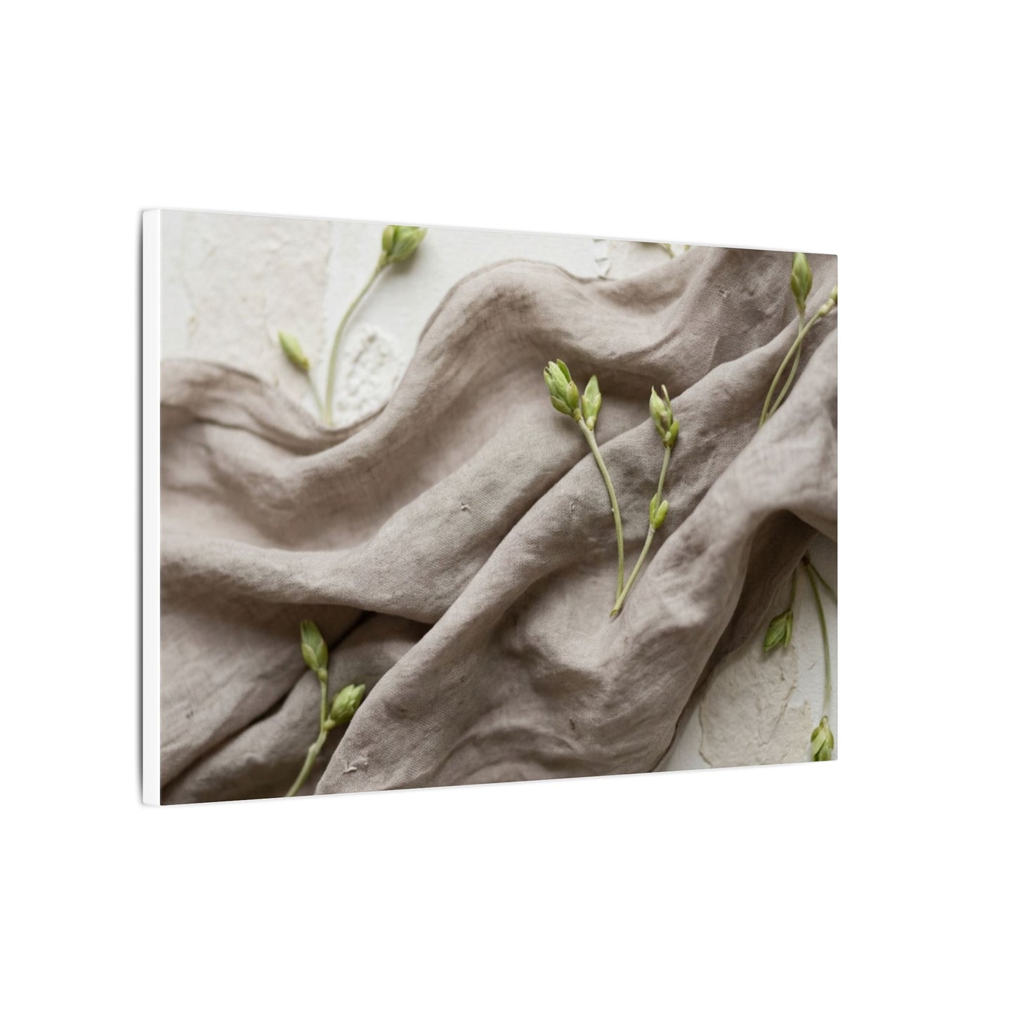 Overcast Silk Drape Canvas Art - Japandi Ma