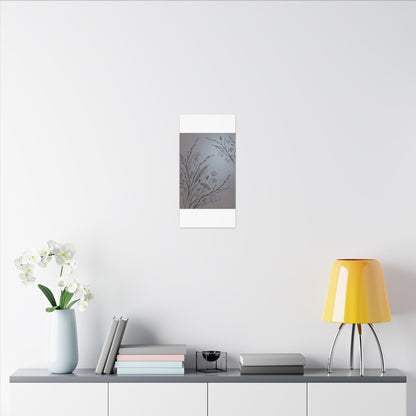 Spring Dried Flowers Japanese Pattern Canvas Art | Cozy Decor