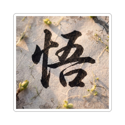 Art Spring Sticker | Zen Contemplative Design