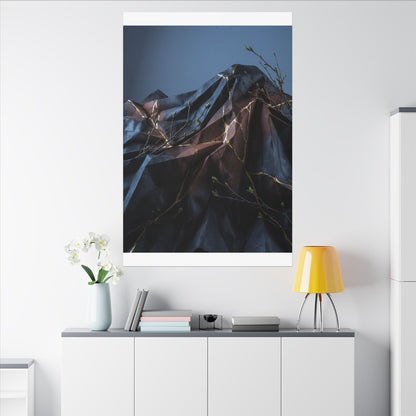 Paper Fold Broken Beauty Canvas Art | Philosophical Kintsugi Art