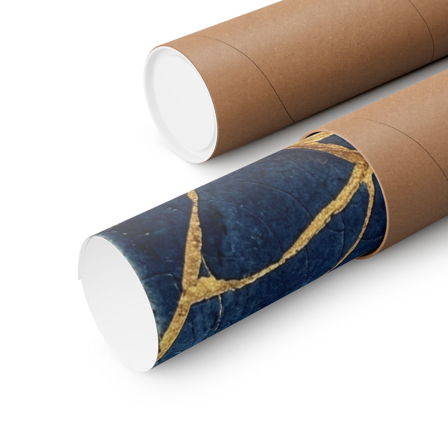 Kintsugi Crackle Wall Art Print