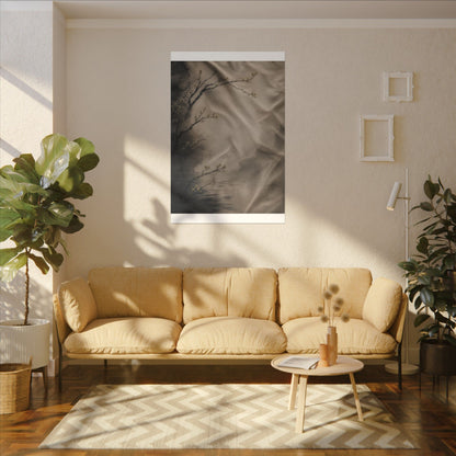 Silk Drape Canvas Art | Spring Japandi Japanese Pattern Art