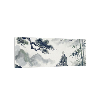 Zen Sumi-e Canvas Art