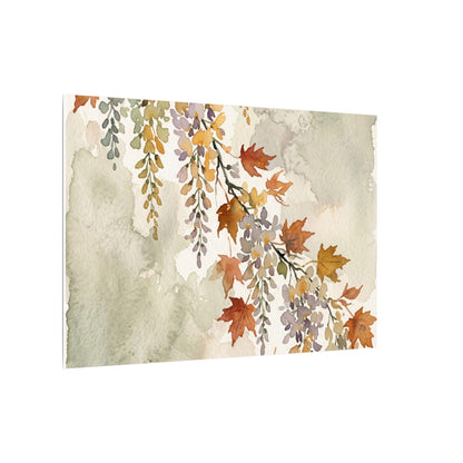 Ma Wisteria Canvas Art - Japandi Watercolor