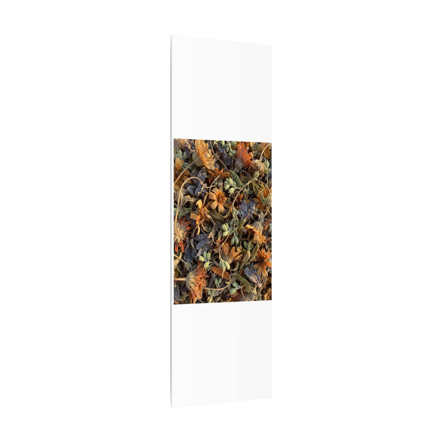 Spring Dried Flowers Japanese Pattern Canvas Art | Warm Decor