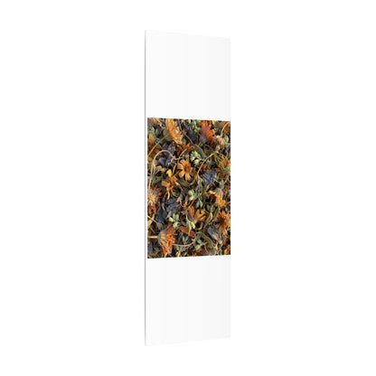 Spring Dried Flowers Japanese Pattern Canvas Art | Warm Decor