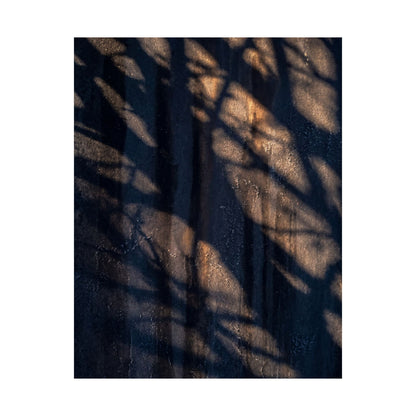Shadow Play Shadow Zen Wall Art Print | Sophisticated Dark Japandi Art