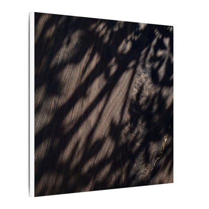 Shadow Play Summer Canvas Art | Dark Japandi Moody Design
