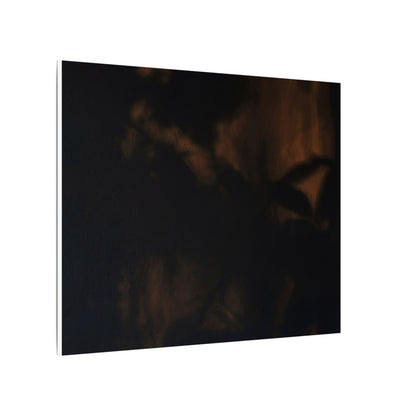 Shadow Play Summer Canvas Art | Dark Japandi Sophisticated Design