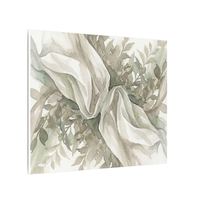 Summer Silk Drape Watercolor Canvas Art | Cozy Decor