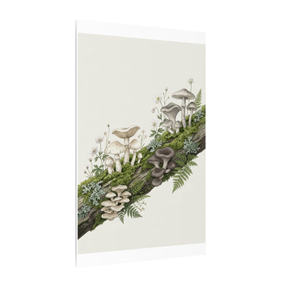 Dried Flowers Spring Canvas Art | Japandi Neutral Design