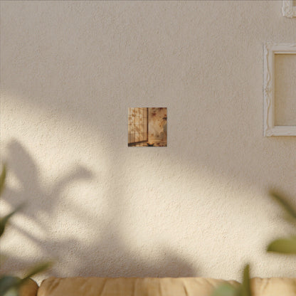Candlelight Shoji Screen Canvas Art - Japandi Ma