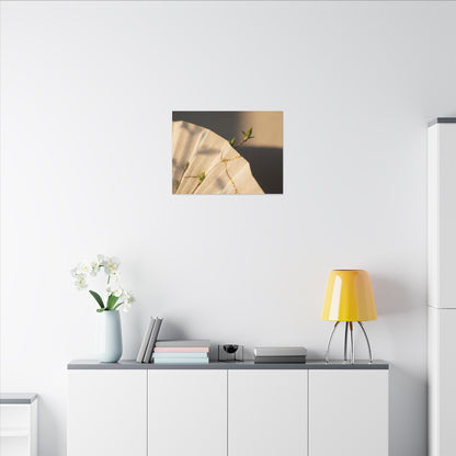 Paper Fold Gold Vein Canvas Art | Healing Kintsugi Art