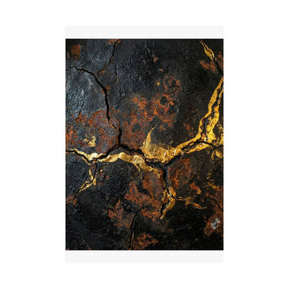 Kintsugi Broken Beauty Wall Art Print