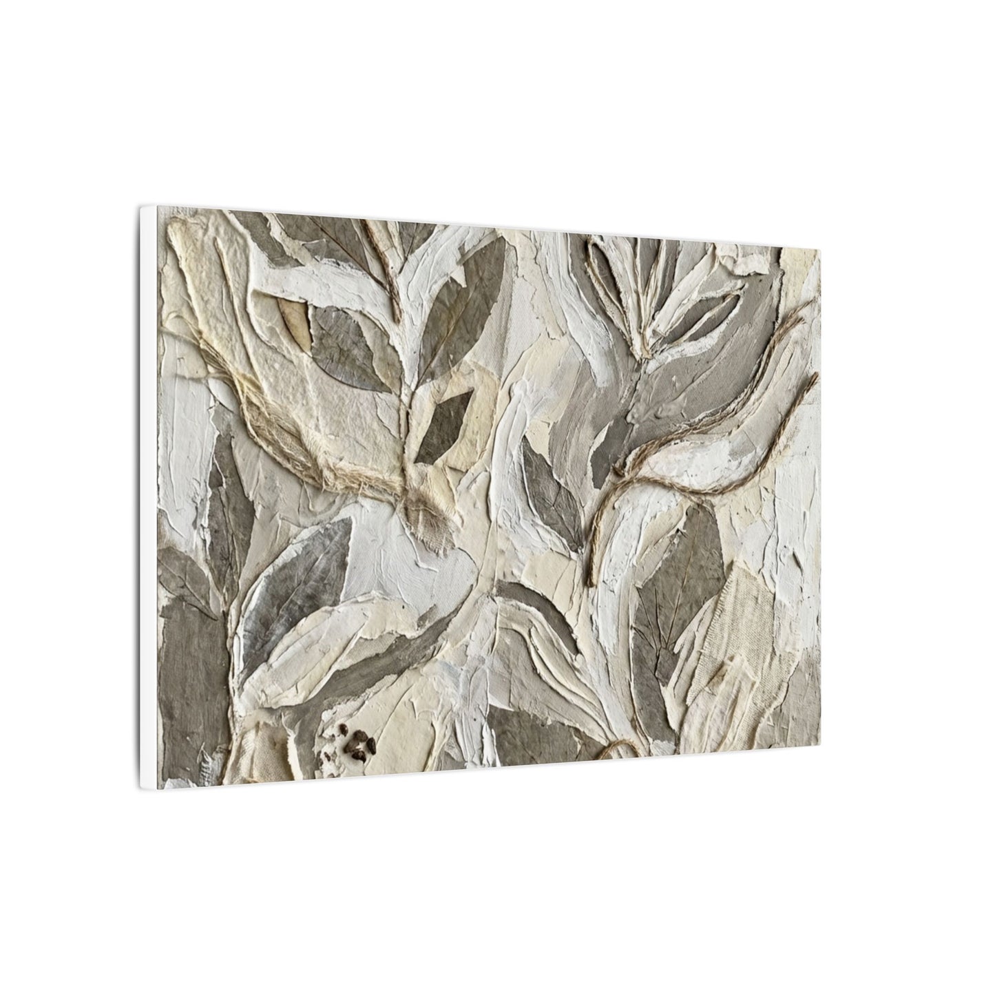 Japandi Textured Canvas Art