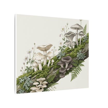 Dried Flowers Spring Canvas Art | Japandi Neutral Design