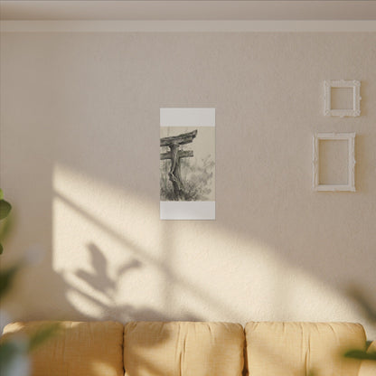 Torii Gate Summer Canvas Art | Zen Tranquil Design