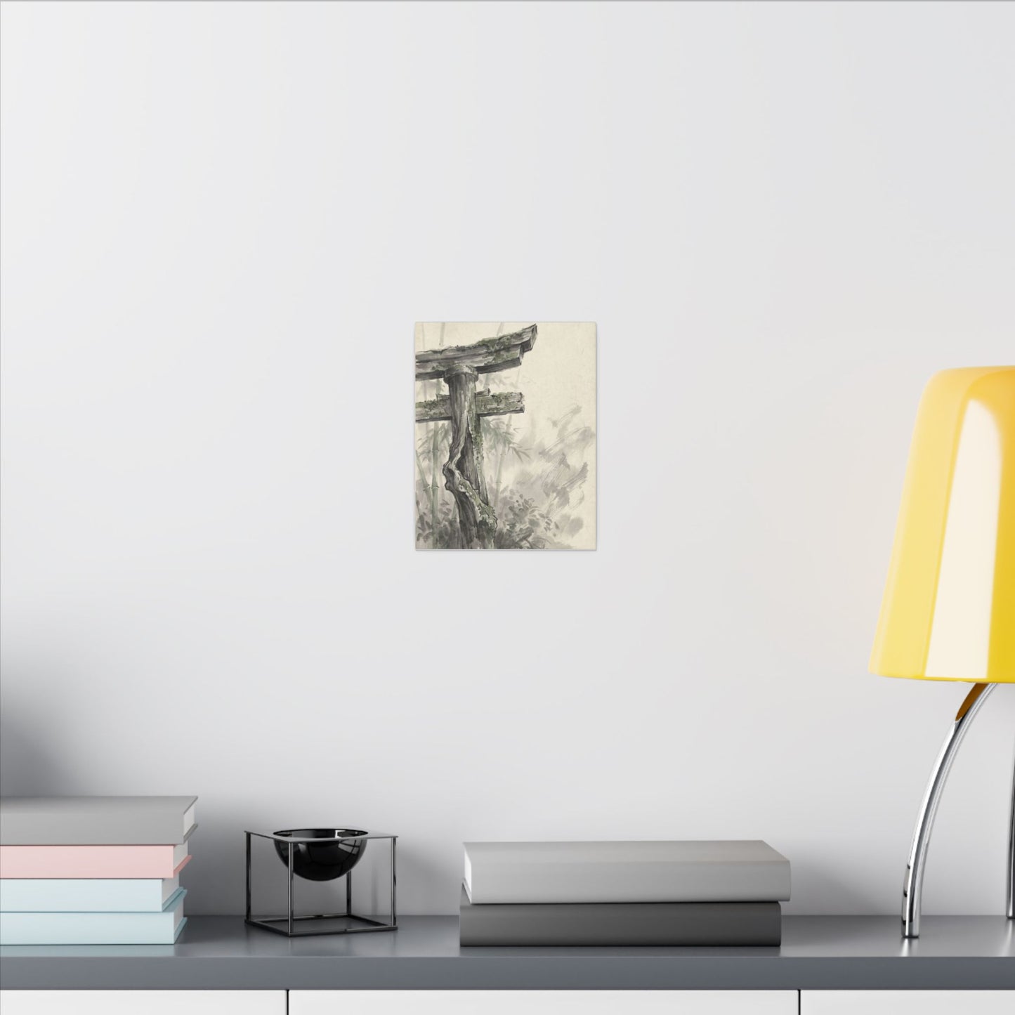 Torii Gate Summer Canvas Art | Zen Tranquil Design