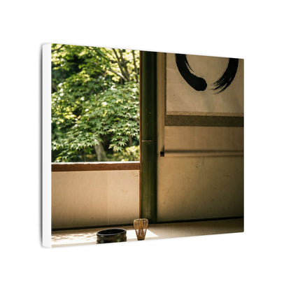 Tea Ceremony Enso Canvas Art | Serene Zen Art