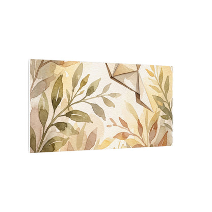 Fukinsei Paper Fold Canvas Art - Japandi Watercolor