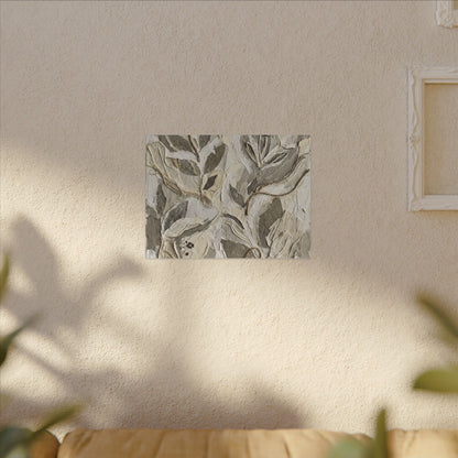 Japandi Textured Canvas Art