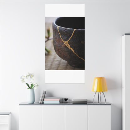 Dawn Tea Ceremony Canvas Art - Kintsugi Mono No Aware