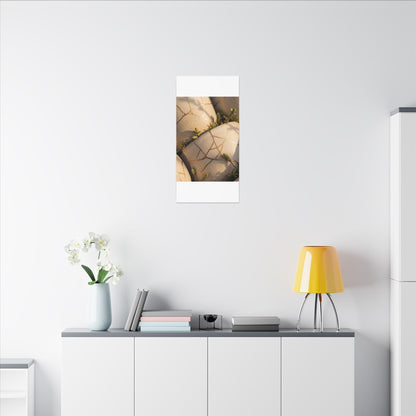 Spring Broken Pottery Gold Vein Canvas Art | Beautiful Decor