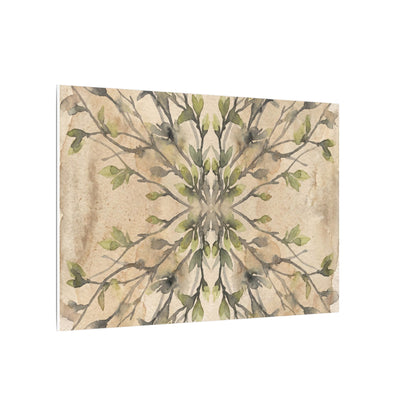 Shibui Shadow Play Canvas Art - Japandi Watercolor