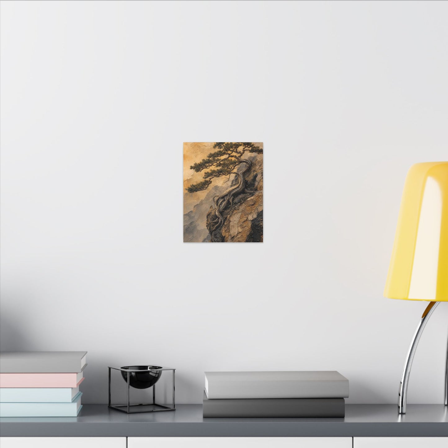 Summer Pine Tree Texture Canvas Art | Cozy Decor