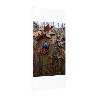 Datsuzoku Rust Patina Canvas Art - Dark Japandi Moody Minimal