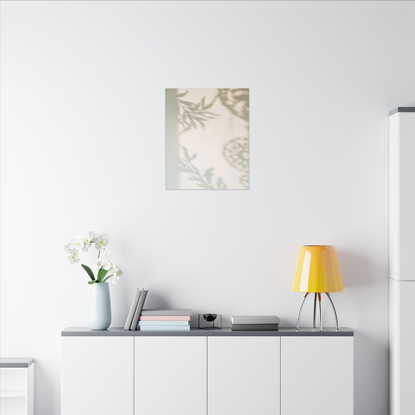 Dawn Shadow Play Canvas Art - Japandi Ma