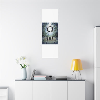 Seijaku Tea Ceremony Canvas Art - Zen Enso