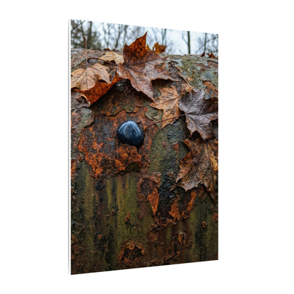 Datsuzoku Rust Patina Canvas Art - Dark Japandi Moody Minimal