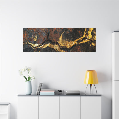 Kintsugi Broken Beauty Canvas Art