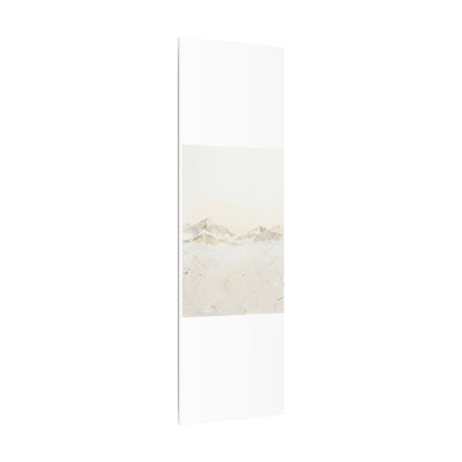 Mountain Mist Winter Canvas Art | Japandi Warm Design