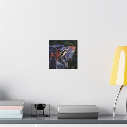 Philosophical Paper Fold Canvas Art - Gold Vein Kintsugi