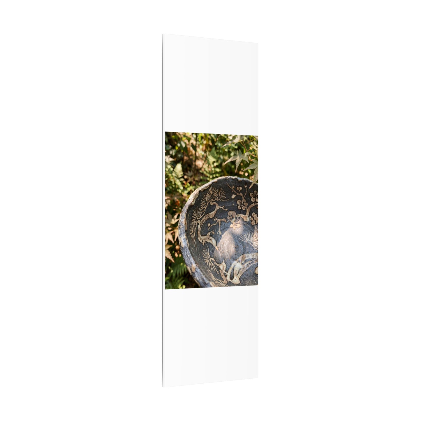 Ceramic Bowl Canvas Art | Summer Japandi Japanese Pattern Art