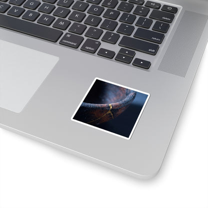 Ceramic Bowl Sticker | Winter Kintsugi Broken Beauty Art